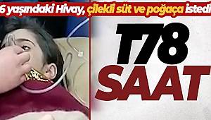 178 saat sonra enkazdan çıkan 6 yaşındaki Hivay, çilekli süt ve poğaça istedi