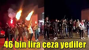 Asker eğlencesinin dozunu kaçırmışlardı, 46 bin lira ceza yediler