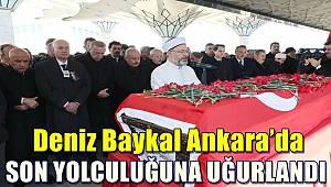 Deniz Baykal Ankara’da Son Yolculuğuna Uğurlandı