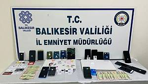 Erdek’te dolandırıcılık operasyonuna 5 tutuklama 
