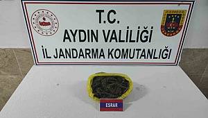 Jandarma ekipleri yarım kilo esrar yakaladı