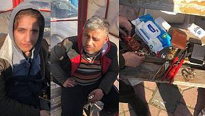 Kırıkhan’da enkazdan altınları çalan 2 kişiye gözaltı