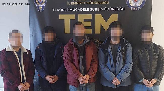 Kocaeli’deki DEAŞ operasyonunda 5 tutuklama
