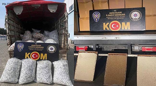 Adana'da 'kaçak sigara' operasyonu, 12 gözaltı 