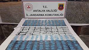 Antalya’da 4 bin 280 adet uyuşturucu madde ele geçirildi