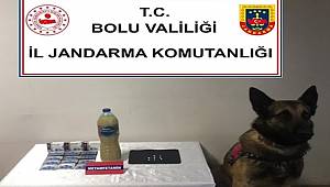 Bolu'da su şişesinden uyuşturucu çıktı