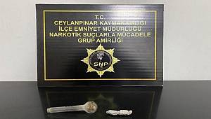 Ceylanpınar’da uyuşturucu madde ile yakalanan 2 kişiye gözaltı