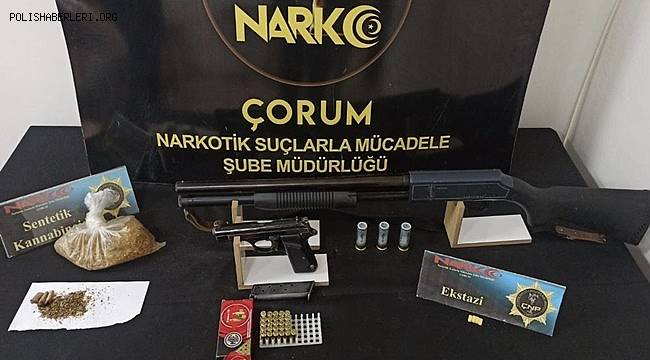 Çorum polisinden uyuşturucu operasyonu, 10 tutuklama