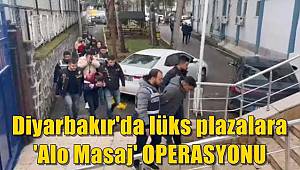 Diyarbakır'da lüks plazalara 'Alo Masaj' operasyonu