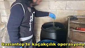 Gaziantep'te kaçakçılık operasyonu, Çok sayıda akaryakıt, nargile tütünü ve nargile likitti ele geçirildi