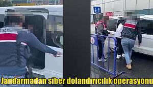 Jandarmadan siber dolandırıcılık operasyonu, 5 şüpheli yakalandı