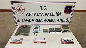 Jandarmadan uyuşturucu operasyonu, 21 gözaltı 