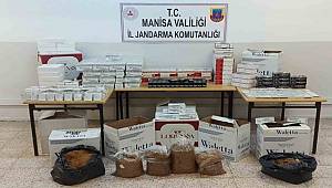 Manisa’da 3 farklı işyerine kaçak tütün operasyonu 