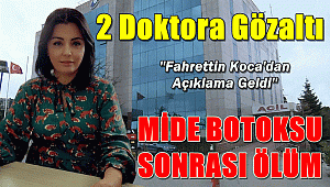 Mide botoksu sonrası hasta hayatını kaybetti, 2 doktor gözaltına alındı