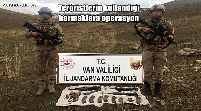 Van'da silah ve mühimmat ele geçirildi 
