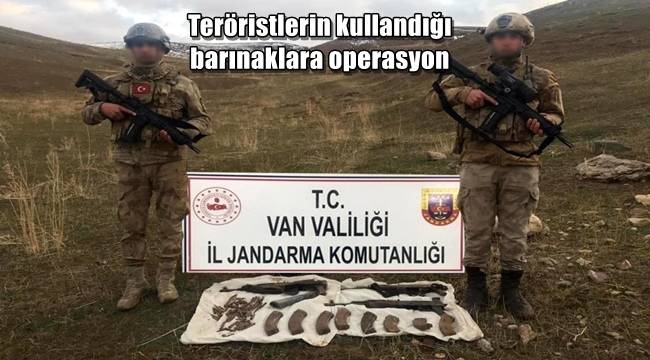 Van'da silah ve mühimmat ele geçirildi 