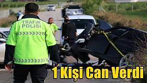 Adana'da 2 otomobil çarpıştı! 1 kişi öldü, 4 kişi yaralandı