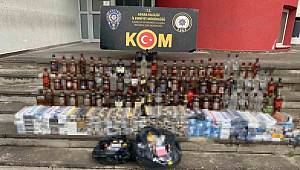 Adana polisinden sahte içki operasyonuna 8 gözaltı 
