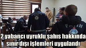 Fatih'te iş yerlerine denetim! 1 milyon 3 bin 100 lira idari para cezası
