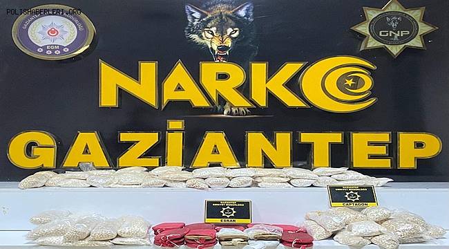 Gaziantep Narkotik Ekipleri Uyuşturucuya Geçit Vermiyor