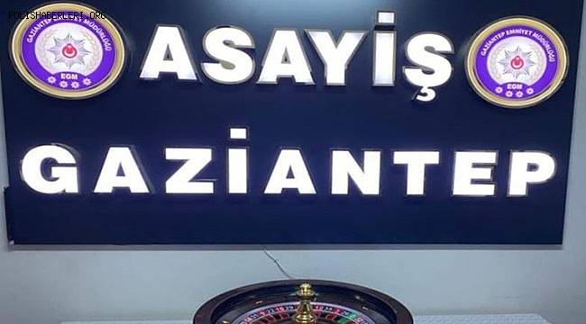 Gaziantep'te kumar operasyonu! 10 gözaltı ve idari para cezası 