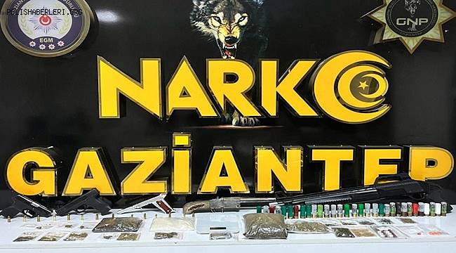 Gaziantep'te uyuşturucu operasyonu! 23 gözaltı