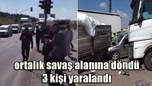 Gaziantep'te zincirleme kaza! 8 araç birbirine girdi