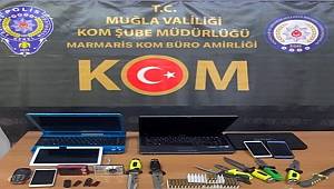 Marmaris'te dolandırıcı örgütüne operasyonuna 5 gözaltı