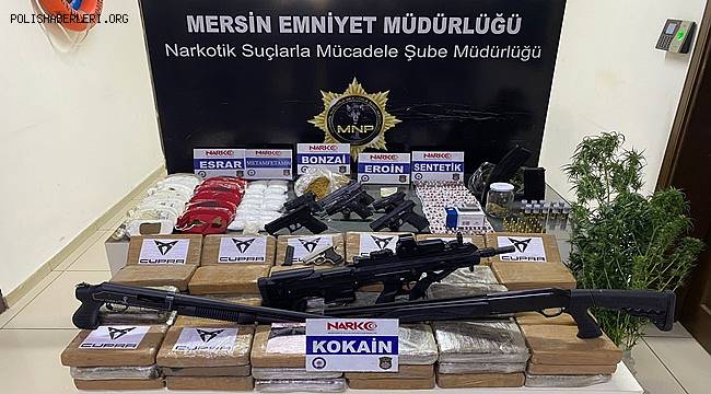 Mersin'de Kökünü Kurutma Operasyonu! 70 gözaltı