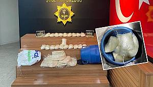 Şanlıurfa'da 10 kilo 100 gram uyuşturucu ele geçirildi 