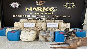 Yüksekova’da 508 kilo metamfetamin ele geçirildi