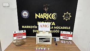 Zehir tacirinin evindeki çelik kasadan uyuşturucu çıktı