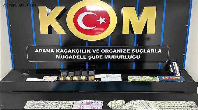 Adana merkezli 9 ilde suç örgütü operasyonu! 37 gözaltı 