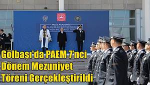 Gölbaşı'da PAEM 7’nci Dönem Mezuniyet Töreni Gerçekleştirildi