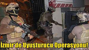 İzmir'de Uyuşturucu Operasyonu! 65 Gözaltı