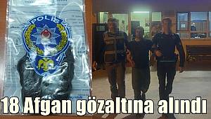 Konya'da uyuşturucu operasyonu! 18 Afgan gözaltına alındı