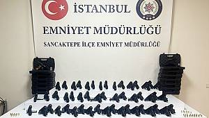 Maltepe'de cephanelik gibi eve operasyon