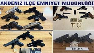 Mersin'de 278 şüpheli yakalandı, 84'ü tutuklandı