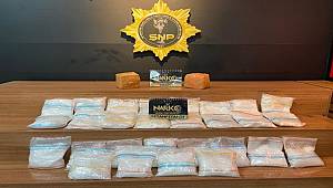 Şanlıurfa'da durdurulan araçta uyuşturucu ele geçirildi