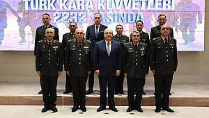 Bakan Güler, Kara Kuvvetleri Komutanı Avsever'i kabul etti 