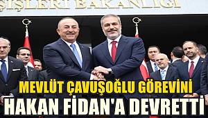 Dışişleri Bakanlığı'nda devir teslim töreni