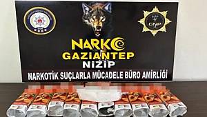 Gaziantep'te 4,6 kilo sentetik uyuşturucu ele geçirildi
