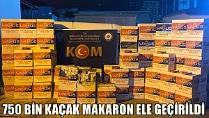 Hatay'da 750 bin kaçak makaron ele geçirildi