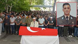 Isparta'da kazada ölen astsubay, Kahramanmaraş'ta toprağa verildi