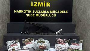 İzmir'de uyuşturucu operasyonunda 1 tutuklama