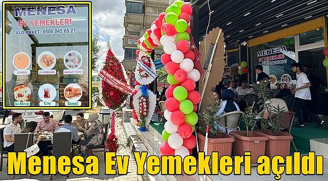 Menesa Ev Yemekleri açıldı