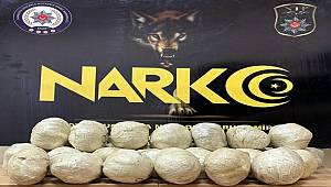 Van'da 19 kilo 348 gram esrar ele geçirildi