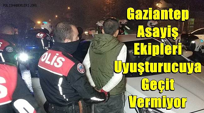 Gaziantep'te Uyuşturucu Ticareti Yapan 3 Şüpheli Gözaltına Alındı