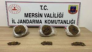 Mersin'de uyuşturucu operasyonunda 3 zanlı yakalandı