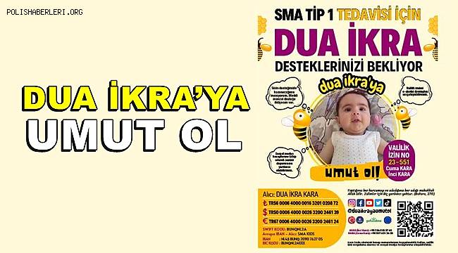 DUA İKRA’YA UMUT OL